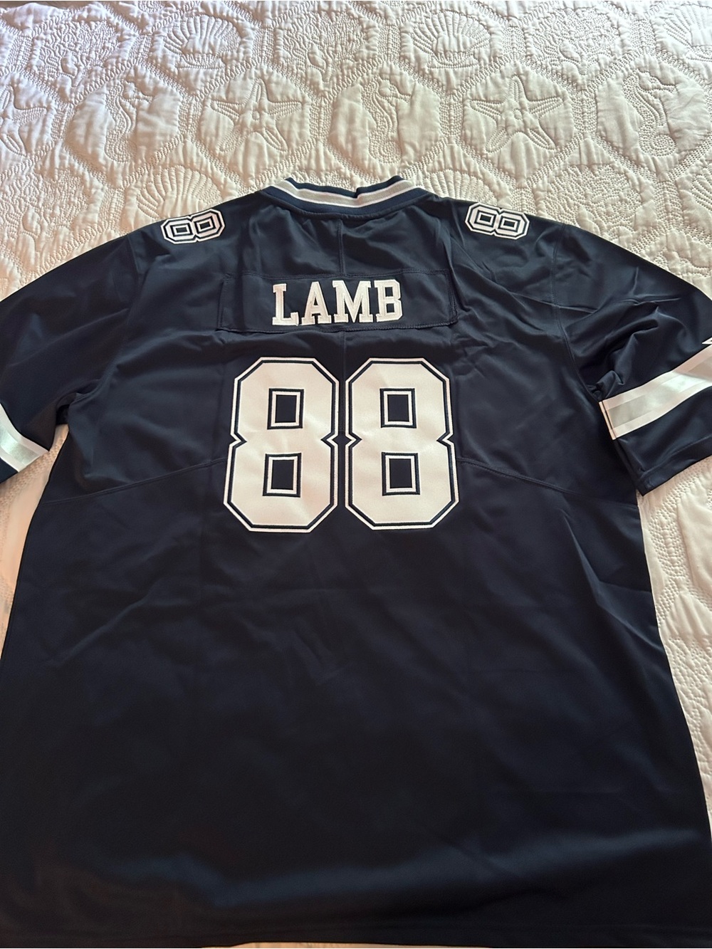 DALLAS COWBOYS CEEDEE LAMB JERSEY 
Men’s Size XXL